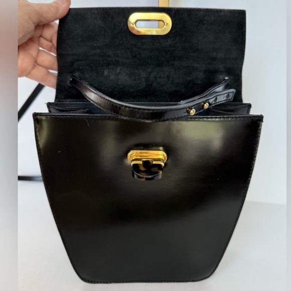 Furla leather two way tote bag shoulder bag and Crossbody - Picture 2 of 10